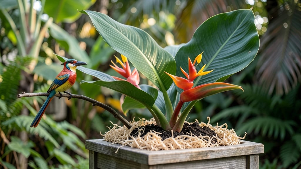 Tropical Flowers and Leaves: Bold Foliage Contrasts for Year-Round Garden Drama