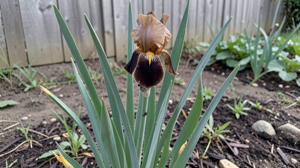 Brown Iris Flower: Perennial Elegance That Thrives in Shade Gardens