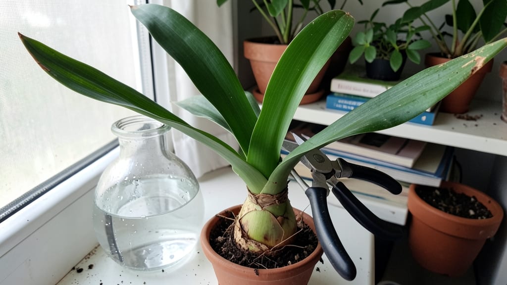 Cutting Amaryllis Flowers: Precision Trimming for Longer-Lasting Blooms