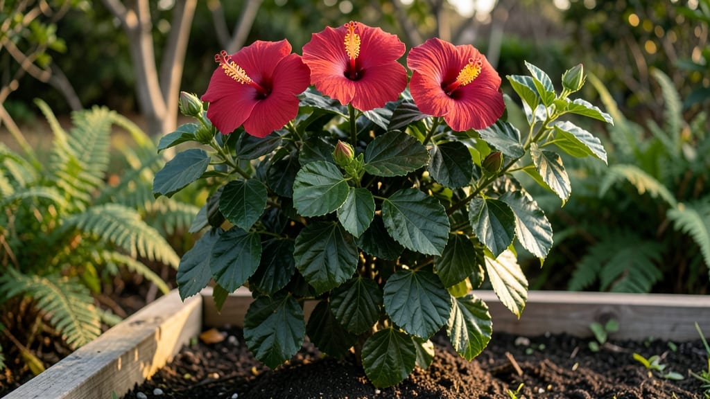 Red Asian Flower Recipe: Bold Vertical Drama for Pollinator Haven Gardens