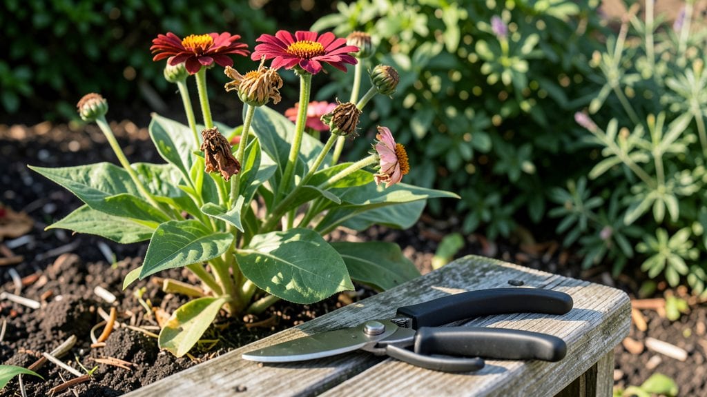 Deadhead Zinnia Flowers: Year-Round Color Through Strategic Deadheading
