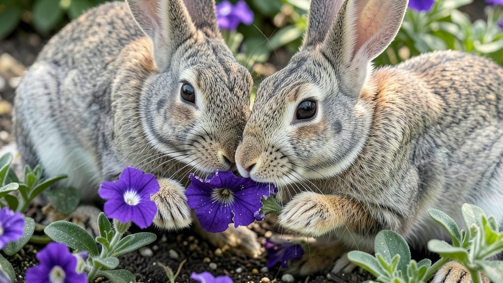 Do Rabbits Eat Petunia Flowers: Toxicity Risks and Safe Alternatives