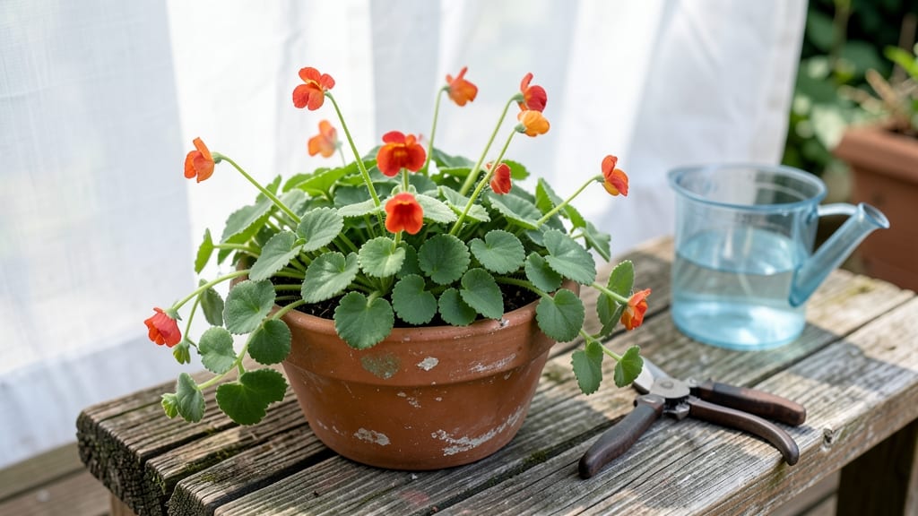Tiny Red Flowers Plant: Fragrant Purple Canopy for Shade Gardens