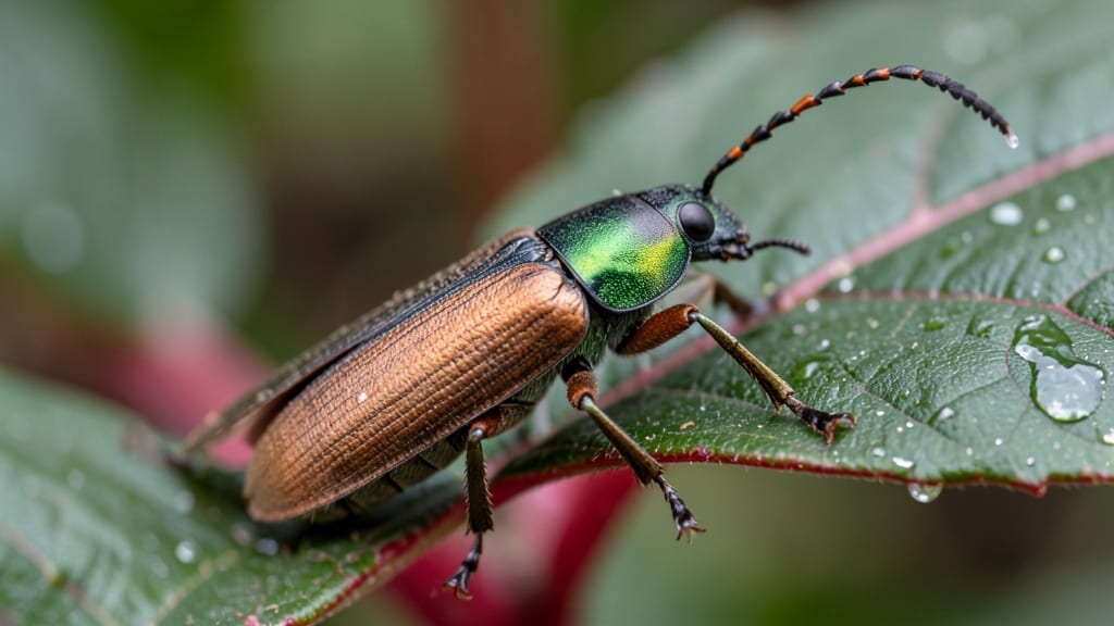 Flower Longhorn Beetle: Natural Control for Organic Gardens