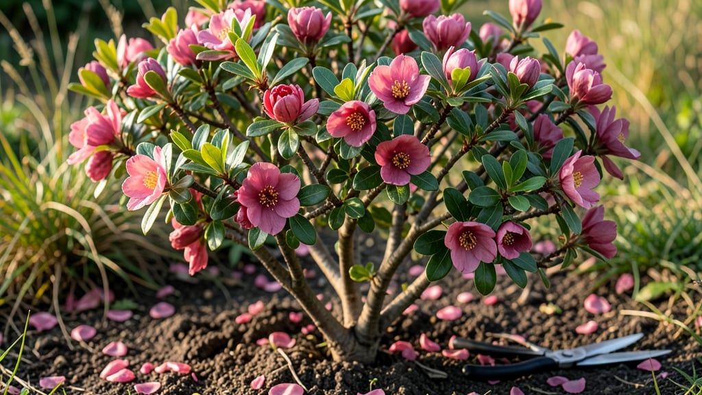 Flowering Quince Hedge: Year-Round Fragrance With Minimal Pruning