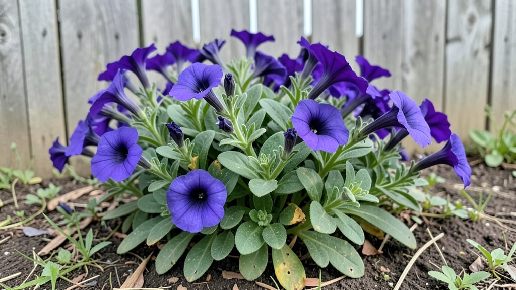 Front Yard Petunia Flower Bed: Bold Color That Thrives All Season