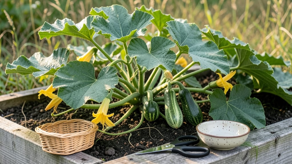 Harvesting Squash Flowers Recipe: Best Time and Technique for Edible Blooms